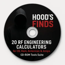 20 RF Engineering Calcs for CB and Ham Radio Antennas & Amps | CD-ROM