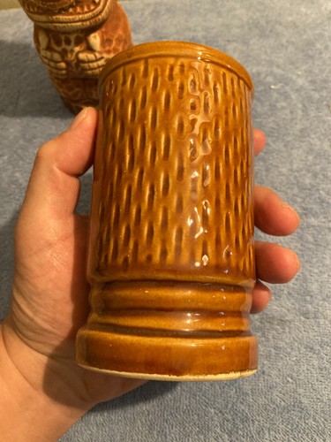 VINTAGE ORCHIDS OF HAWAII - TIKI DRINK MUGS (3) R-91 AND R-3 WITH GREEN EYES - Picture 7 of 14
