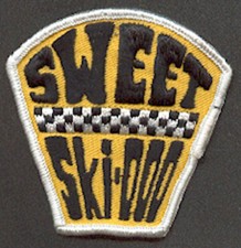Vintage Sweet Ski-Doo Snowmobile Patch / Badge 1970's  SKIDOO Sled 1970's NOS