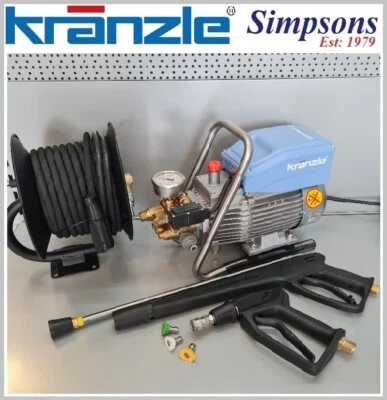 Kranzle K10/122TS Auto with MTM-Hydro 20m Hose Reel etc.