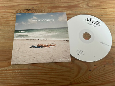 CD Pop We Are Scientists - Dumb Luck (1 Song) PRomo 100 % RECORDS cb
