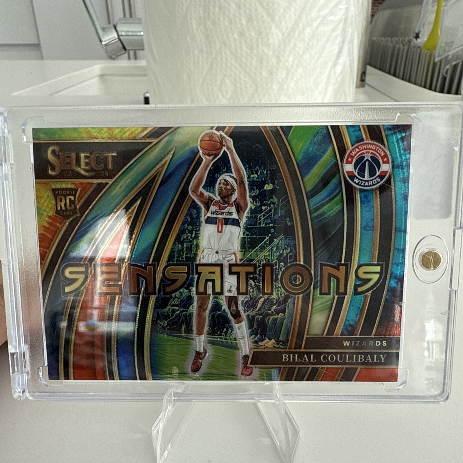 2023 Panini Select Sensations BILAL COULIBALY #13 🔥Tie Dye Prizm 14/25🔥