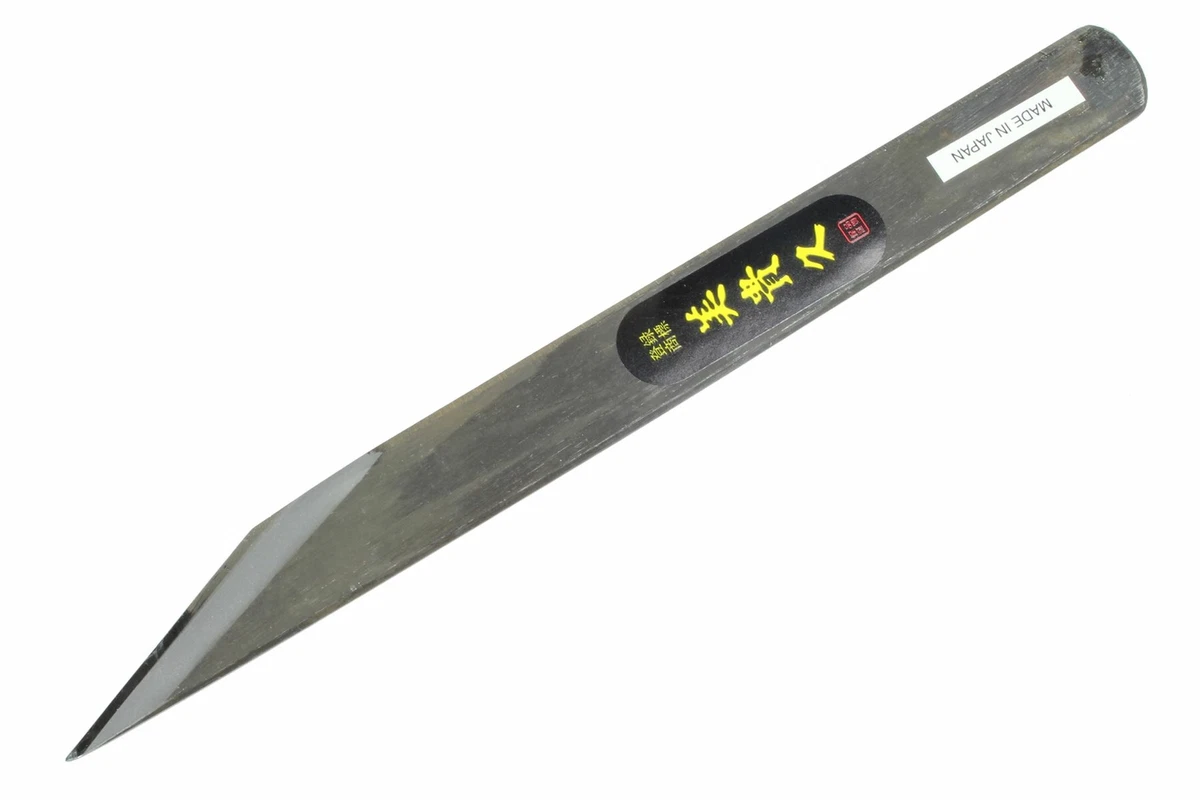 Japanese Traditional Kiridashi wood carving knife 15mm Right Bevel | eBay