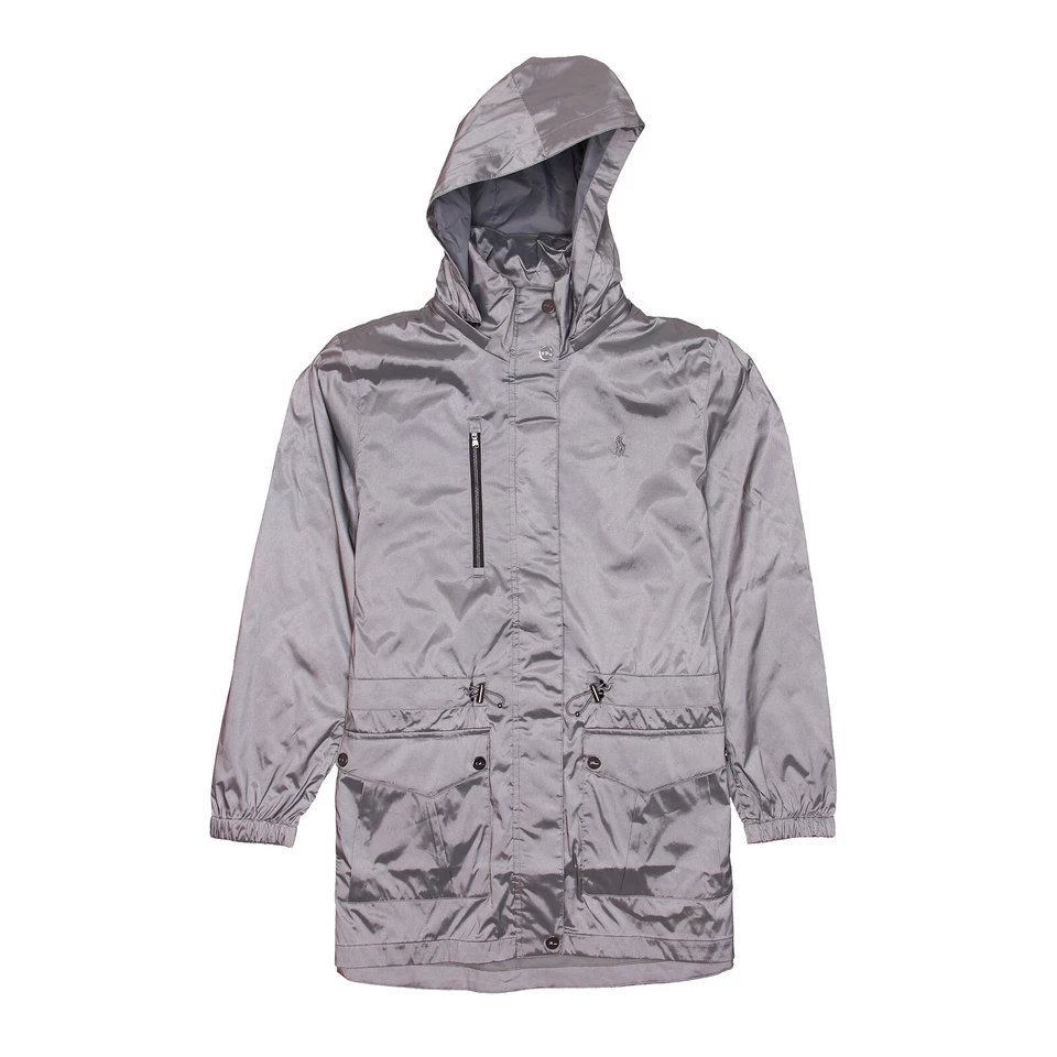 Polo Golf Ralph Lauren Womens Full-Zip Hooded Jacket (XLarge, Mercury Silver) - Изображение 2 из 3