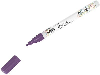 KREUL Lackmarker ''Gloss Paint Marker'' fine Strichstärke: 1,0 - 2,0 mm violett