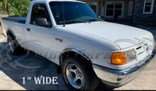 For1993-2011 Ford Ranger Stainless Steel Lip Arch Fender Trim Wheel Well 4pc 1