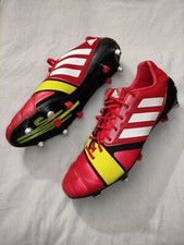 Adidas Nitrocharge 1.0 SG X-TRX SG US 12 Red/Volt Football boots/soccer cleats