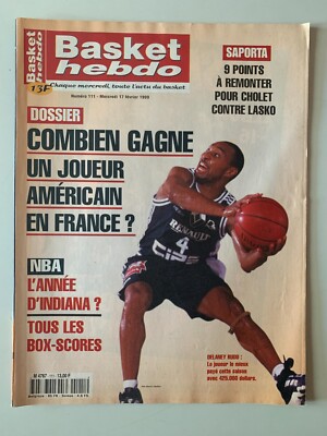 BASKET HEBDO N°111 17 FEVRIER 1999 DOSSIER SALAIRE JOUEUR