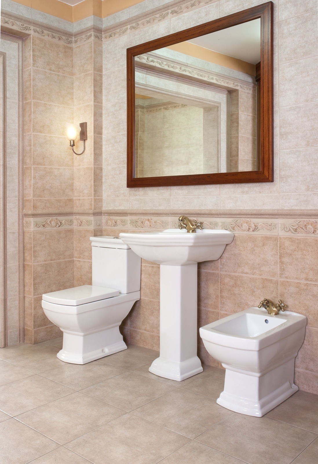 Waschbecken Keramik Retro inkl. Säule + Stand Wc Retro Komplett + Retro