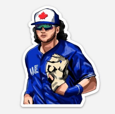 Bo Bichette STICKER  - Toronto Blue Jays MLB Baseball Canada 