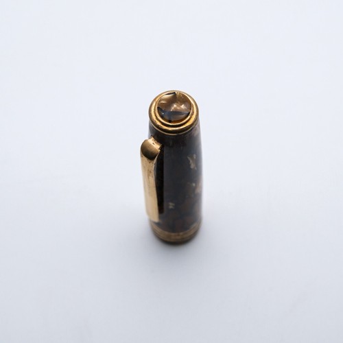 Tibaldi - Modello 60 Brown and Gold - Fountain pen - Nib M 18K - Picture 9 of 10