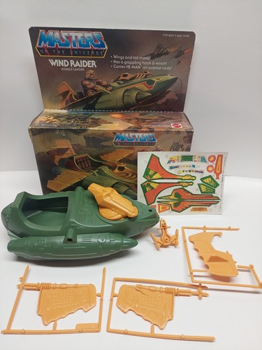 SELTENE 1981 WIND RAIDER ASSAULT LANDER MASTERS OF THE UNIVERSE MOTU He-Man Box - Bild 6 von 11