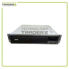 SMT750RM2UQ APC Smart UPS 750 500W 120VAC 6.3A 6 Outlets Rack UPS W/ 1x AP9630