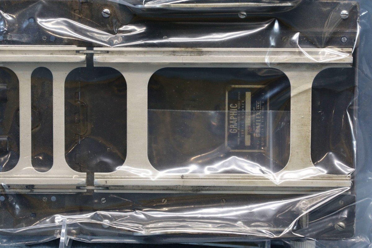 Kardan Bi-System 4×5 , 90/1:8, graflex Graflex Speed Crown Graphic 4X5 Fron Door Bed Carriage Rails NO