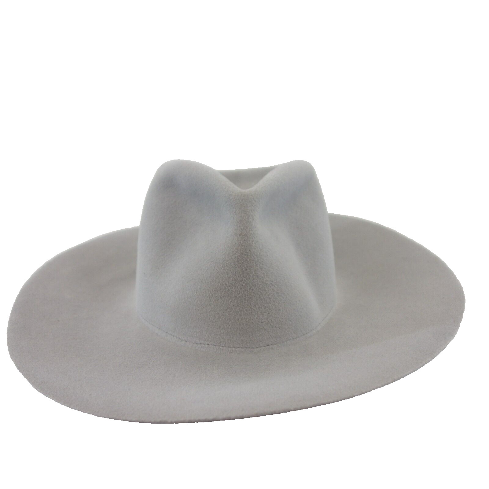 Платье Clyde Damen Hut Schlapphut Filzhut Grau из 100% шерстяной ангоры ручной работы, размер S / M Neu