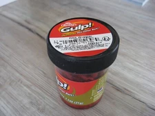 Berkley Gulp 1.1 Oz Jar Red Wiggler Worms GEW-RDW Fish Bait