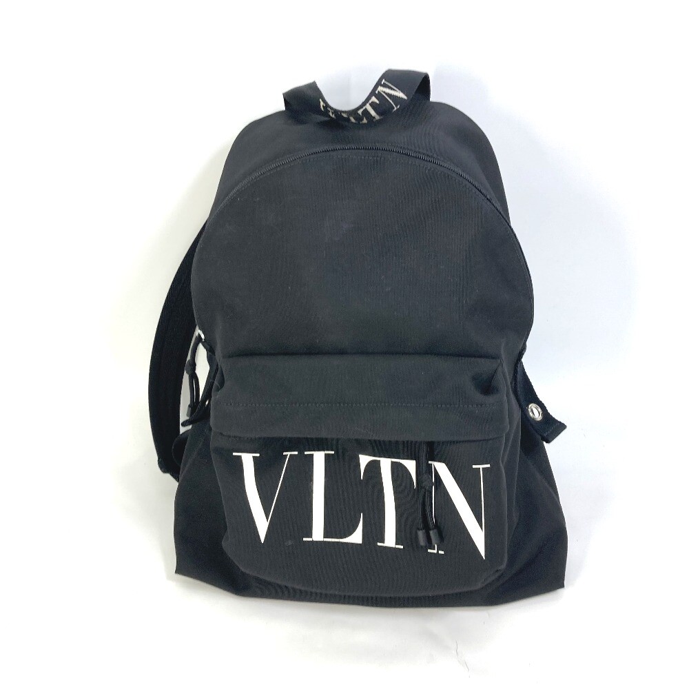 VALENTINO Bag VLTN logo Backpack Nylon Black/White | eBay display picture 1