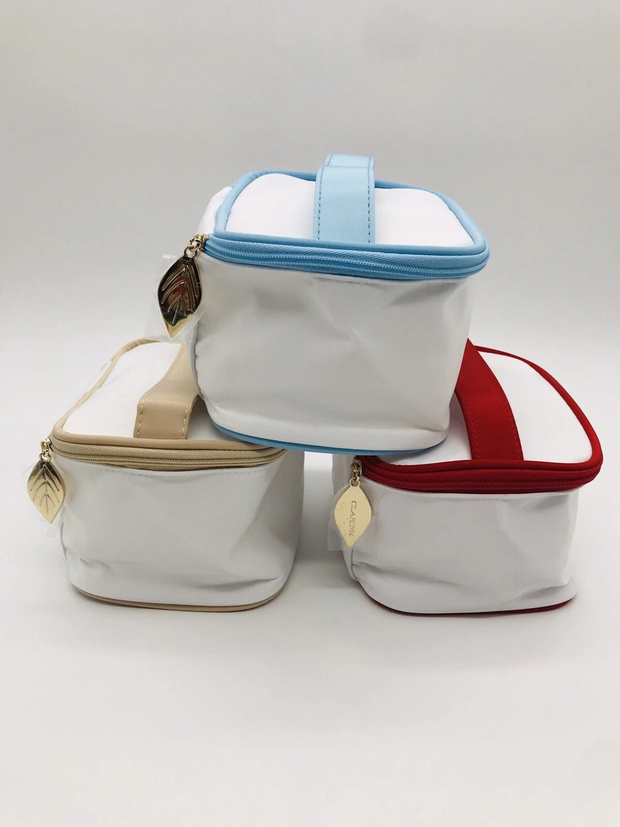 CLARINS Toiletry Cosmetic Travel Makeup Pouch Bag
