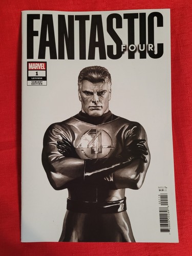Fantastic Four #1- CVR R Alex Ross Black & White Variant, 2022 VF/NM!