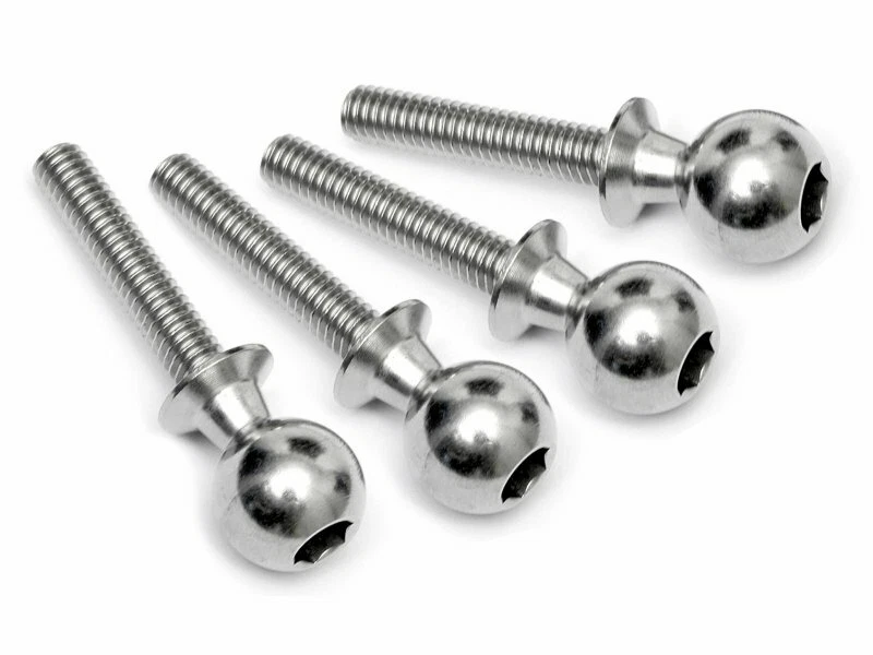 HPi BAJA 5T Hardware 86974 Step Screw, 86412 Ball, & 86632 Screw Shaft - Image 2 of 4