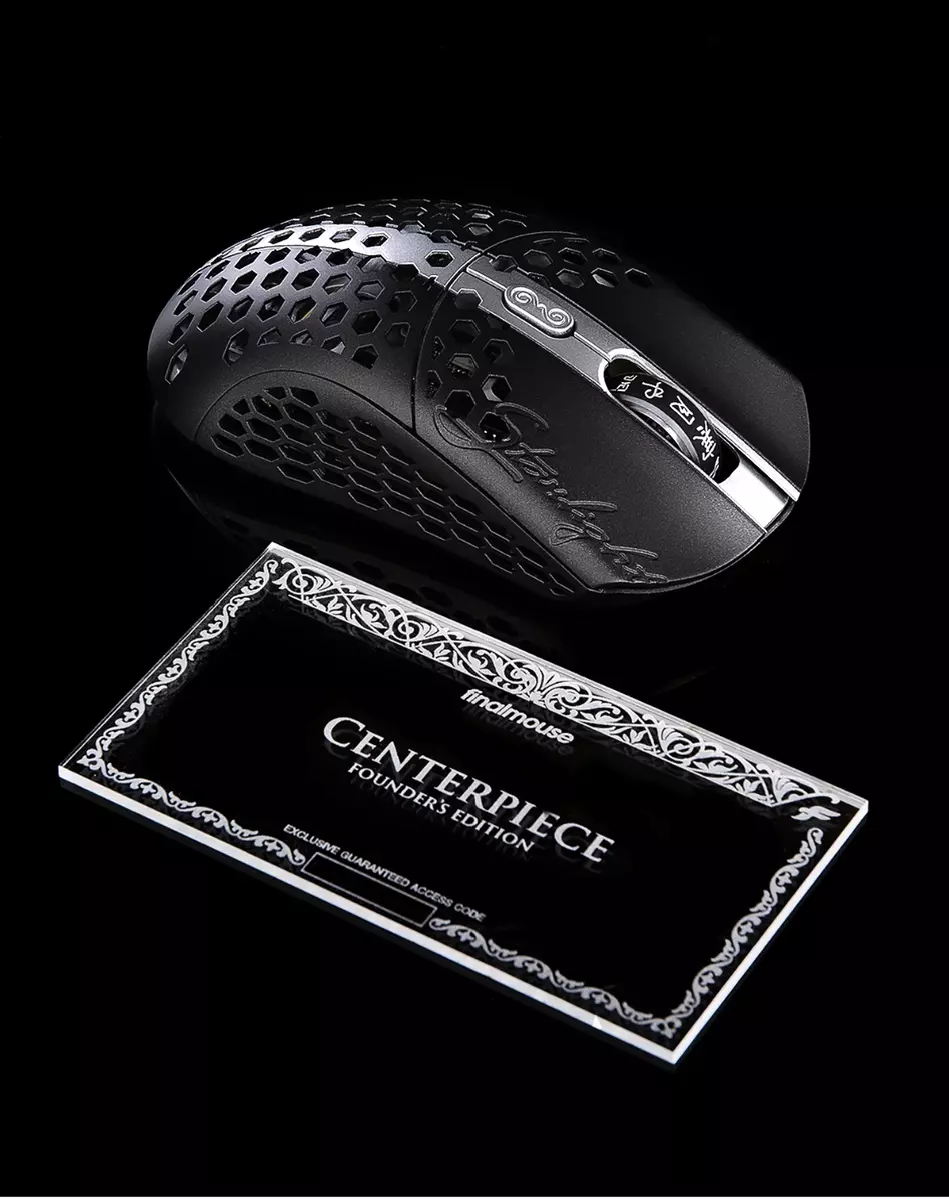 Finalmouse The Last Legend Gaming Mouse with Center Piece CODE - Small