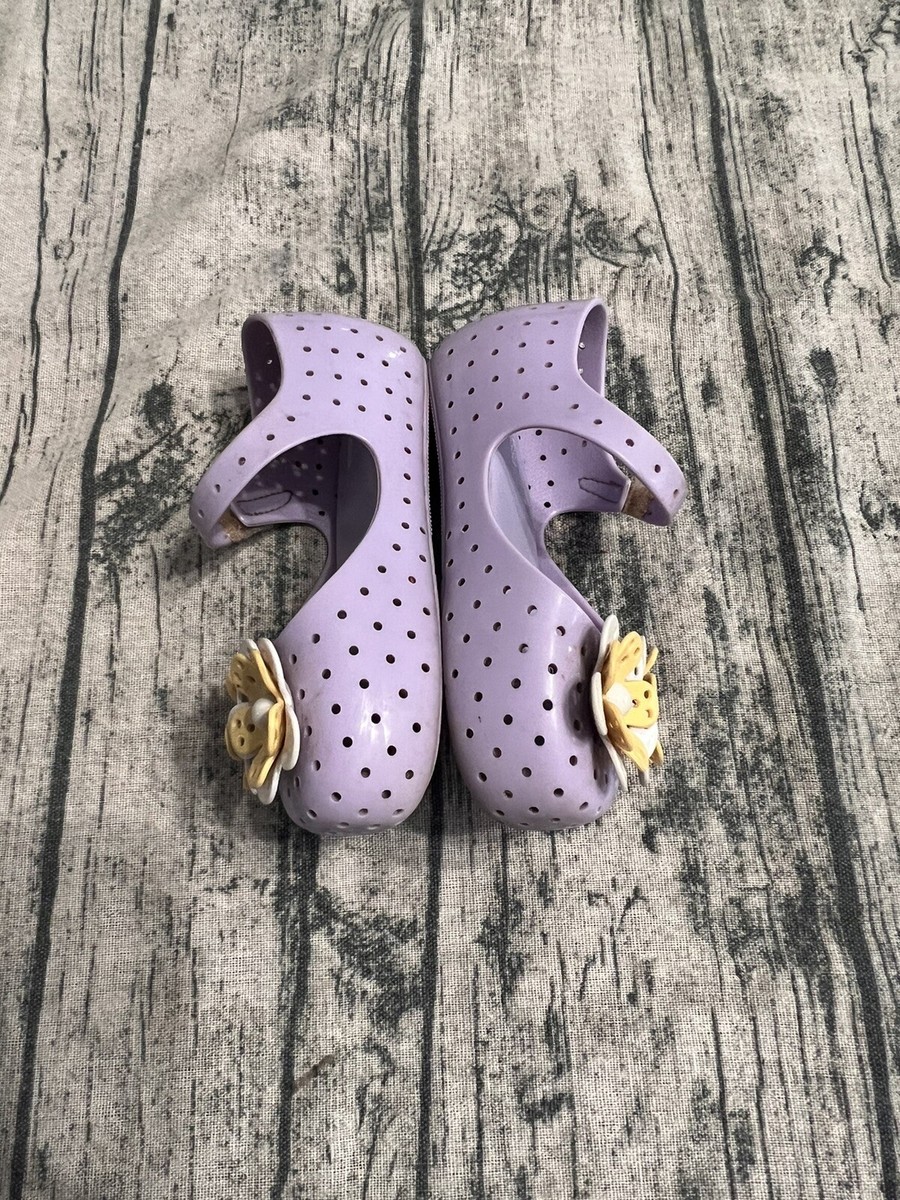 Mini Melissa Mini Furadinha XII Mary Jane Flat Size US 9/EURO 25