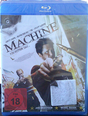 Bluray - MACHINE - Dirty Cops-Ruthless Killers-Crime Lord **FSK 18 **Neu**