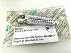 DUCATI MHe and other models genuine LH footrest oem part #46410051A