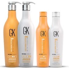 GK HAIR Shield Shampoo and Conditioner set For Dry Damaged Hair protect from UVA