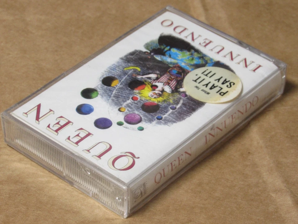 QUEEN Innuendo NEW/SEALED Cassette Tape 1991 Freddie Mercury final Album + FREE - Image 3 of 4