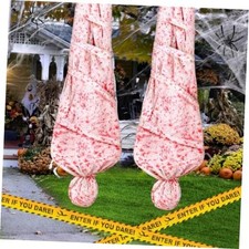 2 Packs 6ft 70'' Scary Halloween Dead Body Bags Decorations Outdoor Indoor 