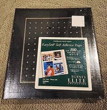 Burnes Elite Collection Postbound Photo Album 100 Pages Up To 8x10 Photos