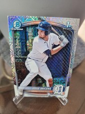 Josue Briceno 2025 Bowman Chrome 1st Bowman Mojo BCP-13 Detroit Tigers 