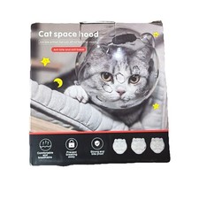 Cat Space Hood Protective Headgear For Cats
