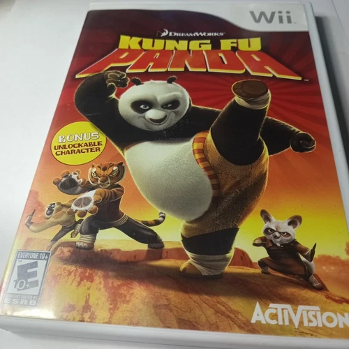 Kung Fu Panda (Nintendo Wii, 2008) Complete Tested And Works Free Shipping