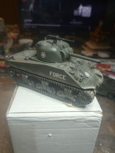 Pro Painted Bolt Action 28mm 1/56 Plastic Warlord US M4 Sherman   FORCE