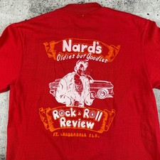 Nard's Rock & Roll Review Shirt 70s True Vintage Size S/M