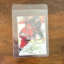 Fleer 2025-26 Flair Hockey Forecheck #18 Sebastian Aho Serial Numbered 81/349