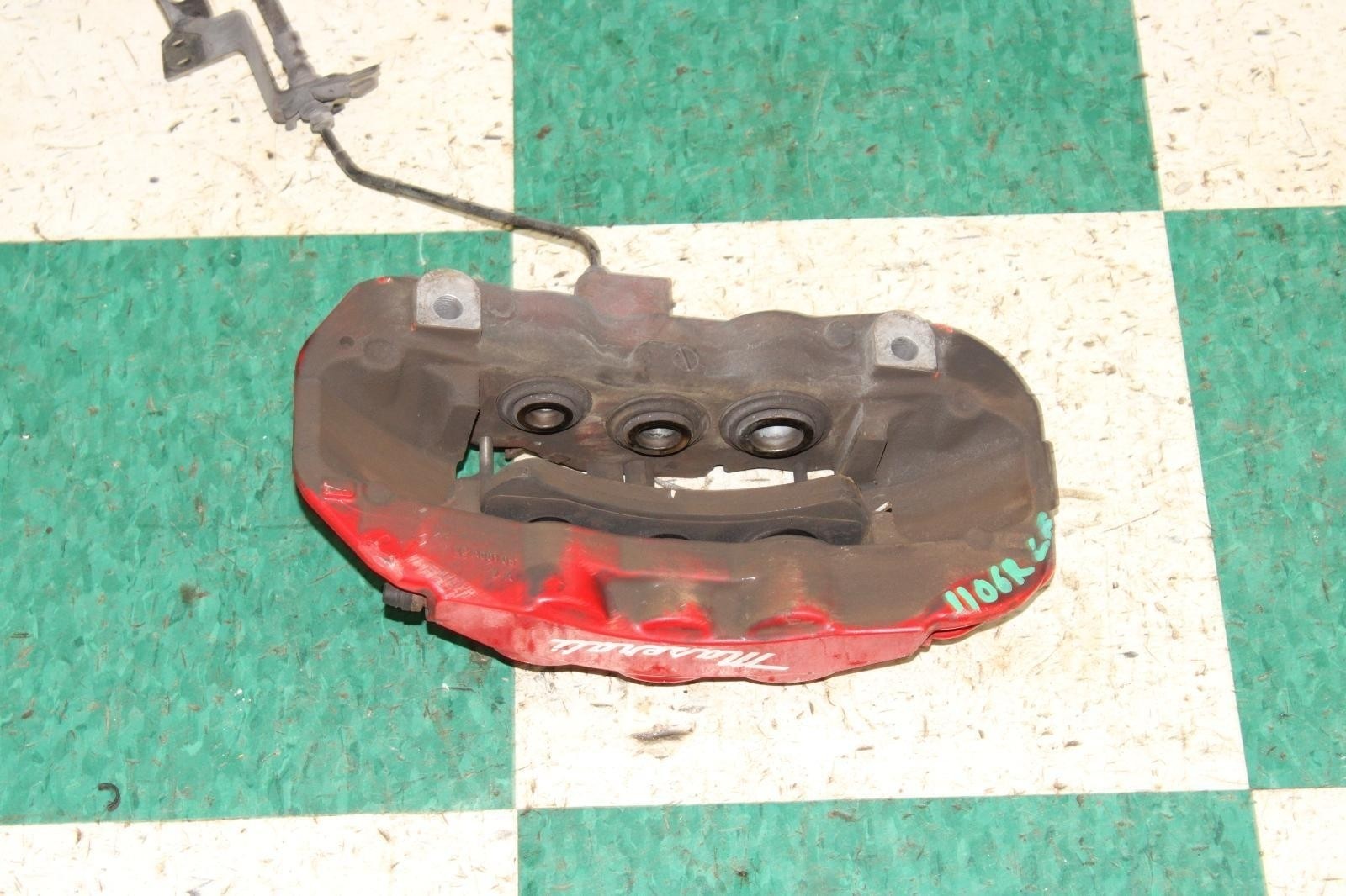 14-19 Ghibli Red Front Driver Side Left LH Brake Caliper Assy OEM Factory OE WTY