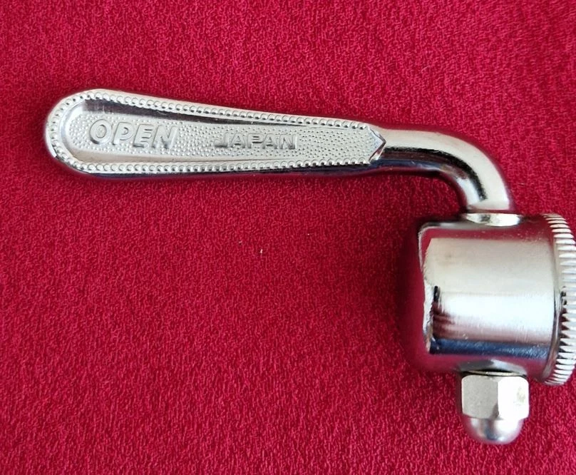 Shimano 600 Arabesque Rennrad Hinterrad Schnellspanner, silber, NEU, NOS, Retro - Bild 3 von 3