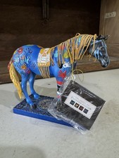 Trail of Painted Ponies - Blue Medicine 1547 With Tag And In Box. Beautiful 