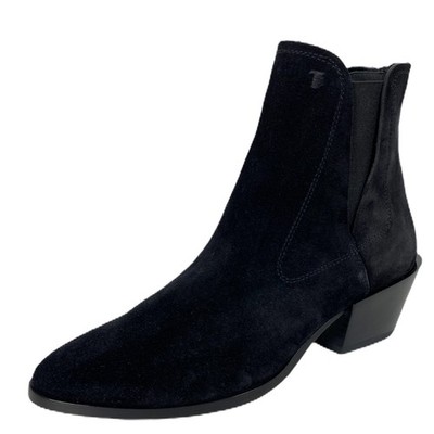 C68 women's ankle boot TOD'S LEATHER TEX T50 suede boot shoe woman