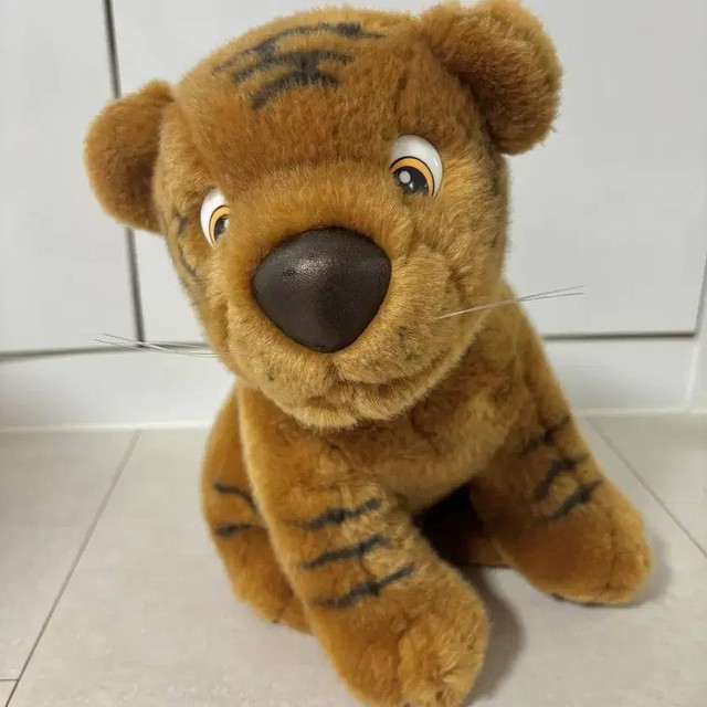 Vintage Everland Tiger Plush Toy from 2007-2008