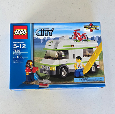 NEW City Camper 7639 Modular Build Easy Start Complete Set Box 165pcs