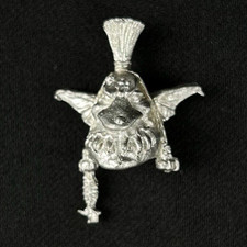 Warhammer River Troll Head Bit The Old World Rare OOP Metal Broken Hair