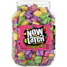 Original Mix Fruit Chew Candy, Individually Wrapped, 60 oz Jar