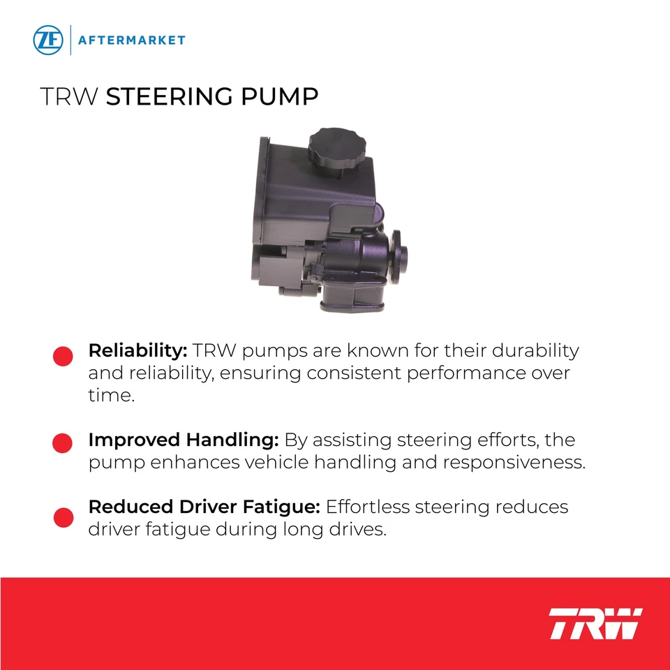 Power Steering Pump for Cadillac Catera 1997 - 2001 TRW JPR216 Foto 3 de 4