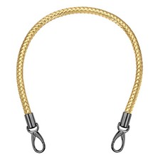 Braided Purse Strap, 25.6 Inch for Handbag Tote Making  Gold 