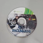 Warhammer 40,000 SPACE MARINE Video Game Microsoft Xbox 360 Disc Only Tested