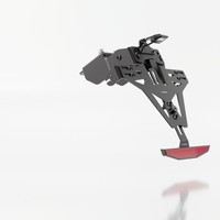 Autokennzeichen Halter Highsider Pro Akron-Rs-Kawasaki FüR Motorradmotiv